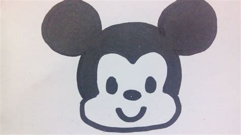 Draw A Simple Mickey Mouse Diy Crafts Guidecentral Youtube