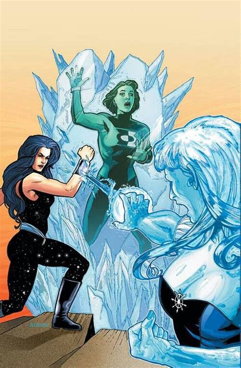 Superherone Girl Frozen In Ice By Letty008 On Deviantart