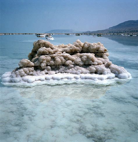 Israel The Dead Sea Salt Formations