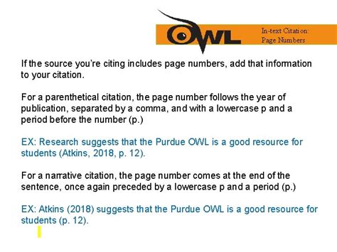 Purdue Owl Apa 7th Edition Reference Page Example Cbe Citation Purdue