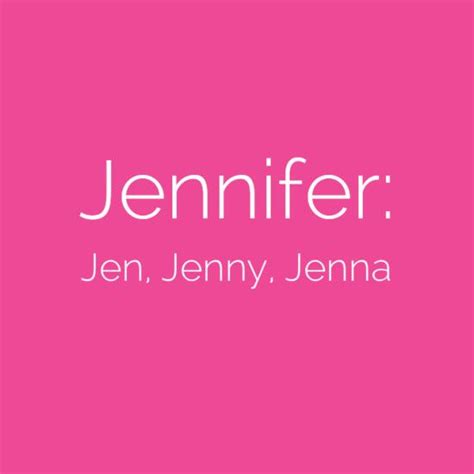 Jennifer Jennifer Name Jennifer Names With Meaning