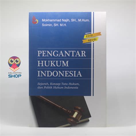 BUKU PENGANTAR HUKUM INDONESIA (EDISI REVISI) | Kalimetroshop