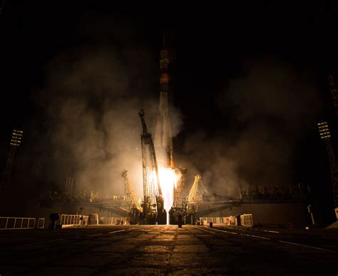 Soyuz TMA-14M Rocket Launches | NASA