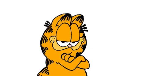 Drawing Of Garfield By Nik Drawize Gallery
