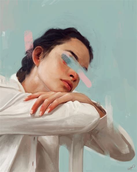 Portrait Paintings By Alexis Franklin Daily Design Inspiration For