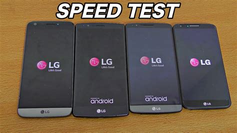 Lg G5 Vs G4 Vs G3 Vs G2 Speed Test 4k Youtube