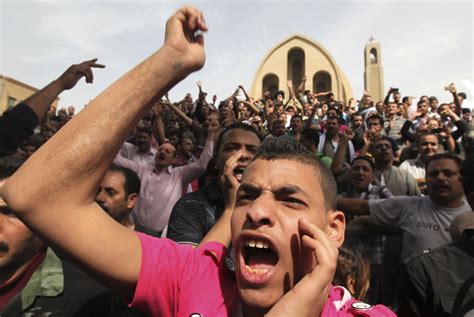 In Egypt Coptic Christians Clash With Muslims Over Murders