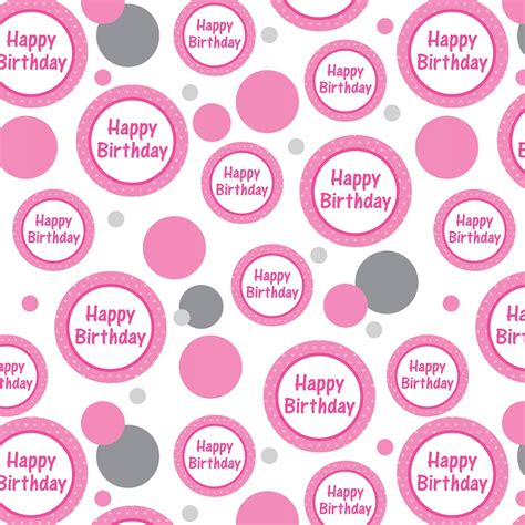 Premium T Wrap Wrapping Paper Roll Pattern Birthday Party Ebay