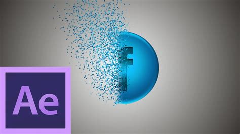 Particles Dissolve Effect On Logo After Effect Cc With Trapcode
