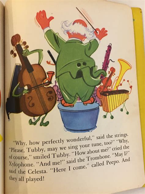 Tubby The Tuba By Paul Tripp Vintage 1954 Childrens Book Etsy