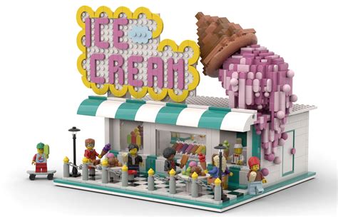 Lego Ideas The Ice Cream Shop