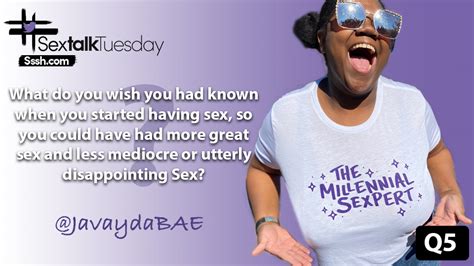 Sextalktuesday On Twitter And Last But Not Least From Javaydabae Question 5 What Do You