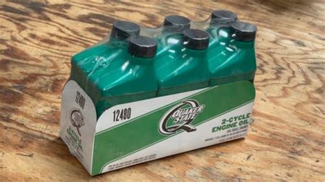 Quaker State 2 Cycle Oil For Small Engines 12480 6x 8oz Bottles Ebay