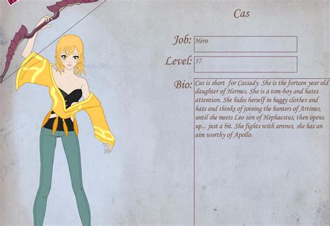 Cas Character Profile By Seriia On Deviantart