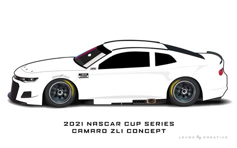 Nascar Gen Chevrolet Camaro 3d Livery Template Model