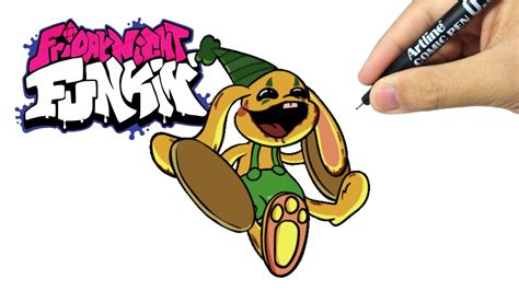 How To Draw Bunzo Bunny How To Draw Poppy Playtime How To Draw Poppy Playtime Chapter 2 Youtube