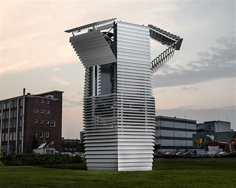 Dutch artist daan roosegaarde is turning beijing's smog into jewelry. daan roosegaarde's smog free tower opens in rotterdam