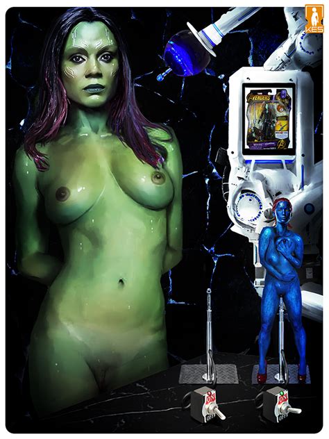 Commission Shrinking Gamora And Mystique By Heartbreakeh Hentai Foundry
