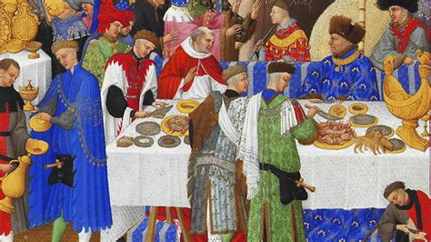 A Medieval Feast Menus And Etiquette Oakden
