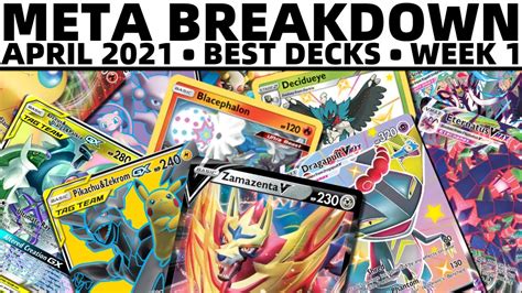 10 Best Decks Pokemon Meta Breakdown April 2021 Week 1 Battle Styles