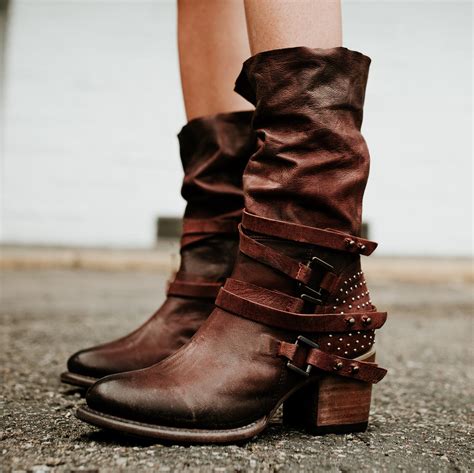 Freebird By Steven Coy Rust Boots Outfit Ankle Dress With Boots
