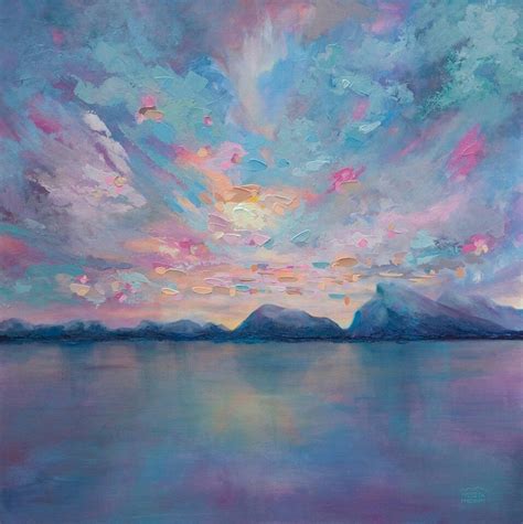 Melissa Mckinnon~rundle Sky Canvas Painting Landscape Landscape