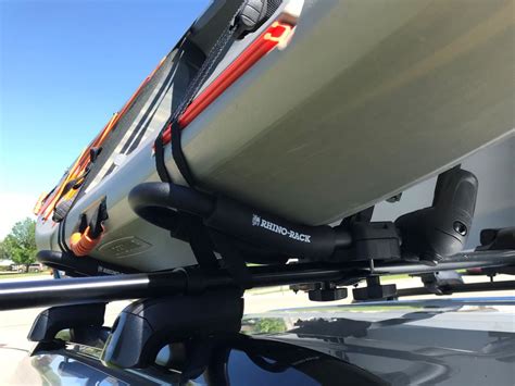 Ford Fusion Rhino Rack Kayak Roof Rack W Tie Downs J Style Folding
