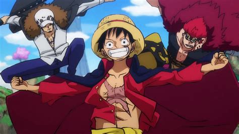 One Piece Episode 1016 Roof Piece Continues The Three Captains Game