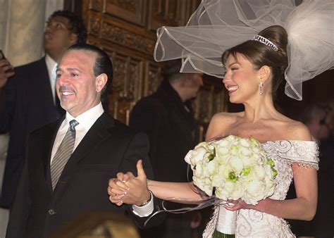 Red Carpet Wedding Thalía And Tommy Mottola Red Carpet Wedding