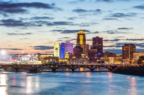 Principal Park Des Moines Skyline River Iowa Photos