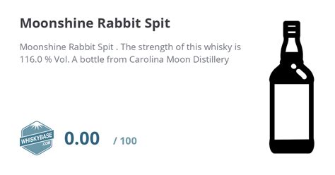 Moonshine Rabbit Spit Ratings And Reviews Whiskybase