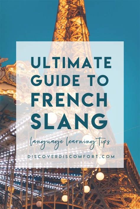 50 Timeless French Slang Words With Examples French Slang French