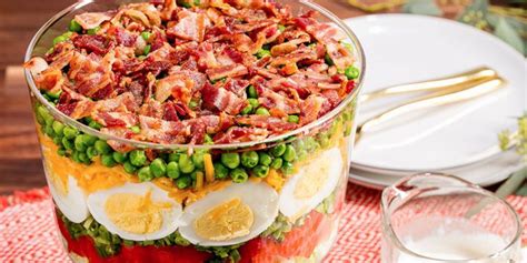 Best Seven Layer Salad Recipe How To Make Seven Layer