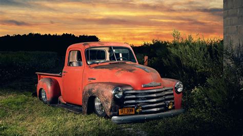 Chevy Trucks Wallpapers Dually Truck K Chevrolet Red Pickup Reed Dale T Collection