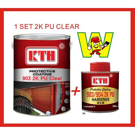 Nothing but quality products at good prices, great customer service, and lots and lots of helpful information. 2K PU CLEAR ( 1L & 5L ) KTH PAINT / EPOXY PAINT / 903 / 2K ...