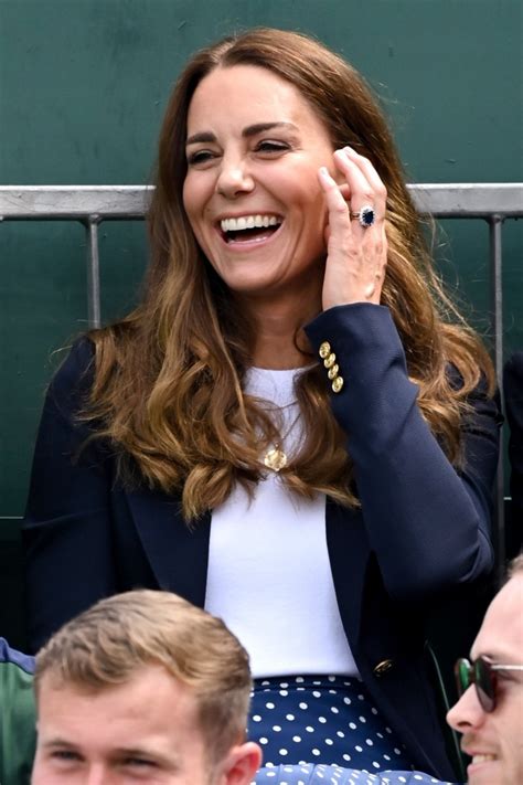 Kate Middleton Is All Smiles At Wimbledon After Not Attending Princess