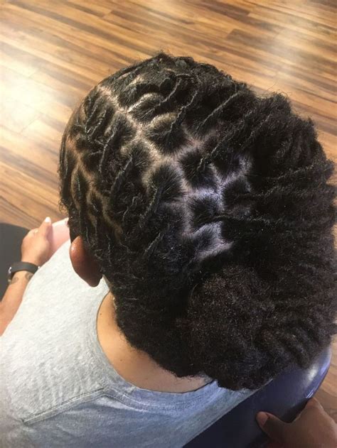 Locstyle Hairstyle On Natural Hair Where Would You Wear This Style To