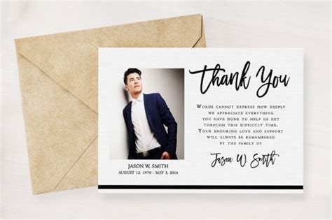 14 Funeral Thank You Cards To Express Gratitude From The Heart Love