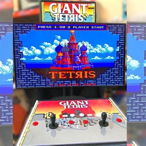 Rent Giant Tetris Arcade Machine From Phoenix Amusements Ga