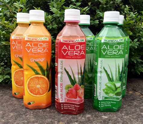 You will get on the site are equipped with shelf life ranging from 12 months to 24 months and have a very low brix content, which is another word for sugar content in a drink. Review: TropicAloe Aloe Vera drinks - HodgePodgeDays