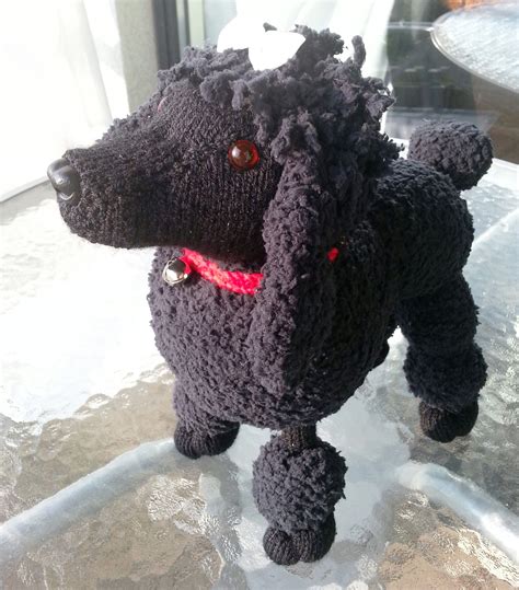 Most knitted doll and stuffed animal patterns will require seaming and stuffing after the knittng is over. Poodle - Alan Dart pattern | Knitting patterns toys ...