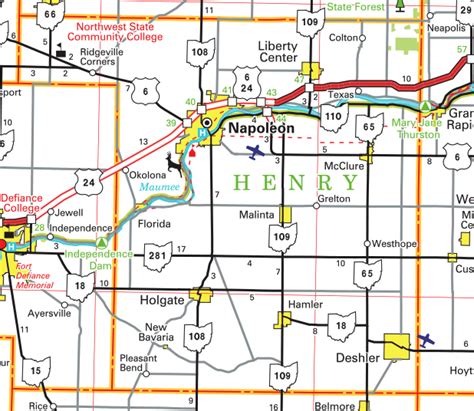Ohio Macro Corridor Highway System Map