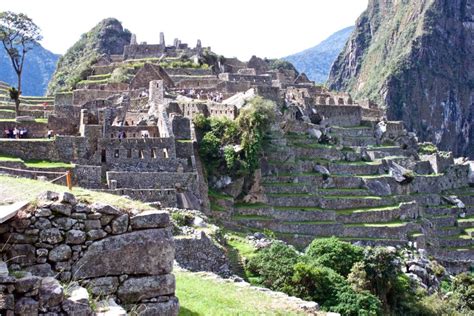 Machu Picchu The Ancient City Of The Inca Empire November 2016