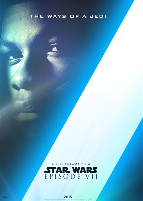 Star Wars Episode 7 Poster Starring John Boyega By Enoch16deviantart