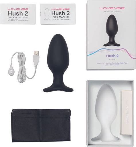 Lovense Hush 2 Butt Plug L 57 Mm