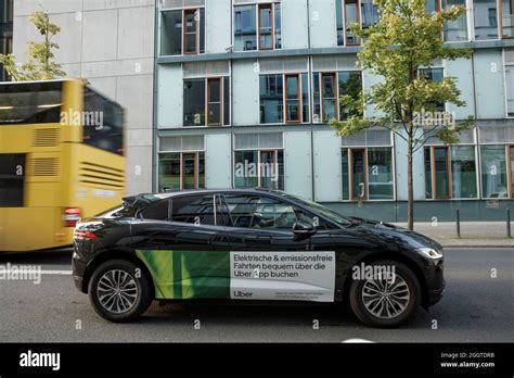 Berlin Germany 01st Sep 2021 A Car Owned By Ride Hailing Company
