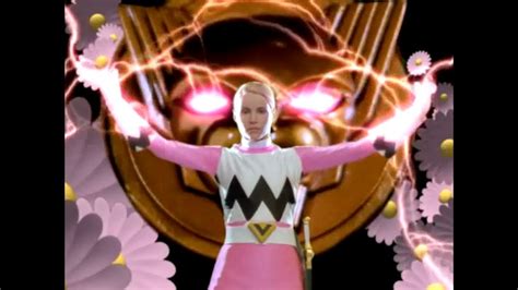 Karone Pink Ranger Morphing Power Rangers Lost Galaxy Youtube