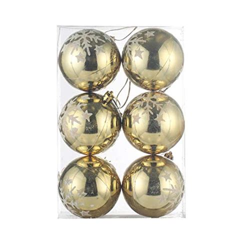 Christmas Decoration Shatterproof Balls Ornaments Ornate Pendant