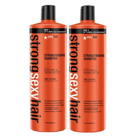 Strong Sexy Hair Strengthening Shampoo 338 Ounce Pack Of 2 Walmart