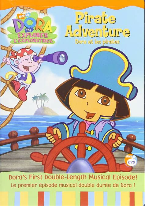 Dora The Explorer Pirate Adventure And Cowgirl Dora Amazonca Dvd Dvd